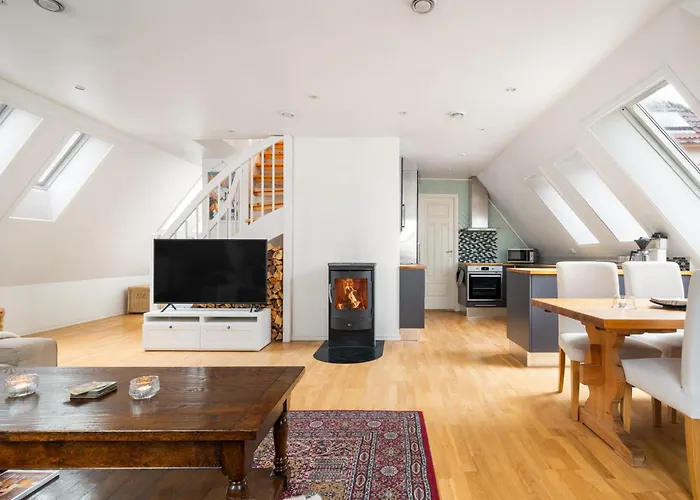 Διαμέρισμα Scandinavian Hideaway I Private Balcony Μπέργκεν